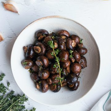 balsamic mushrooms